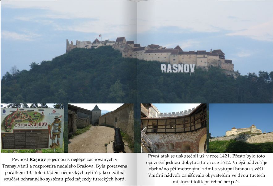 Rasnov, pevnost Rašnov, Rosenauer Burg