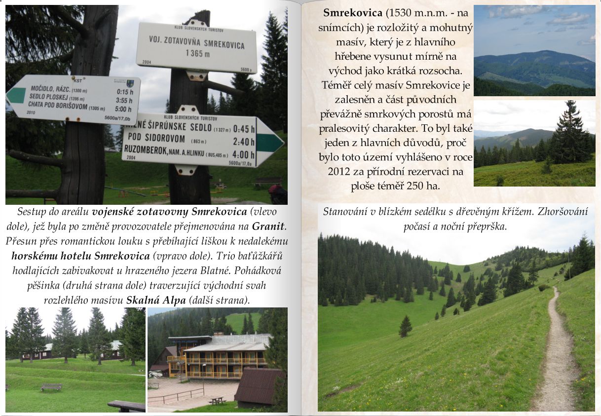 Smrekovica, vojenská zotavovna Smrekovica, Granit, horský hotel Smrekovica, 