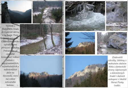 Dolní část Gaderské doliny