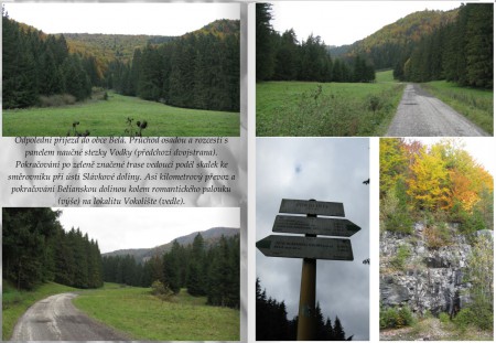Belianská dolina - Vokolište